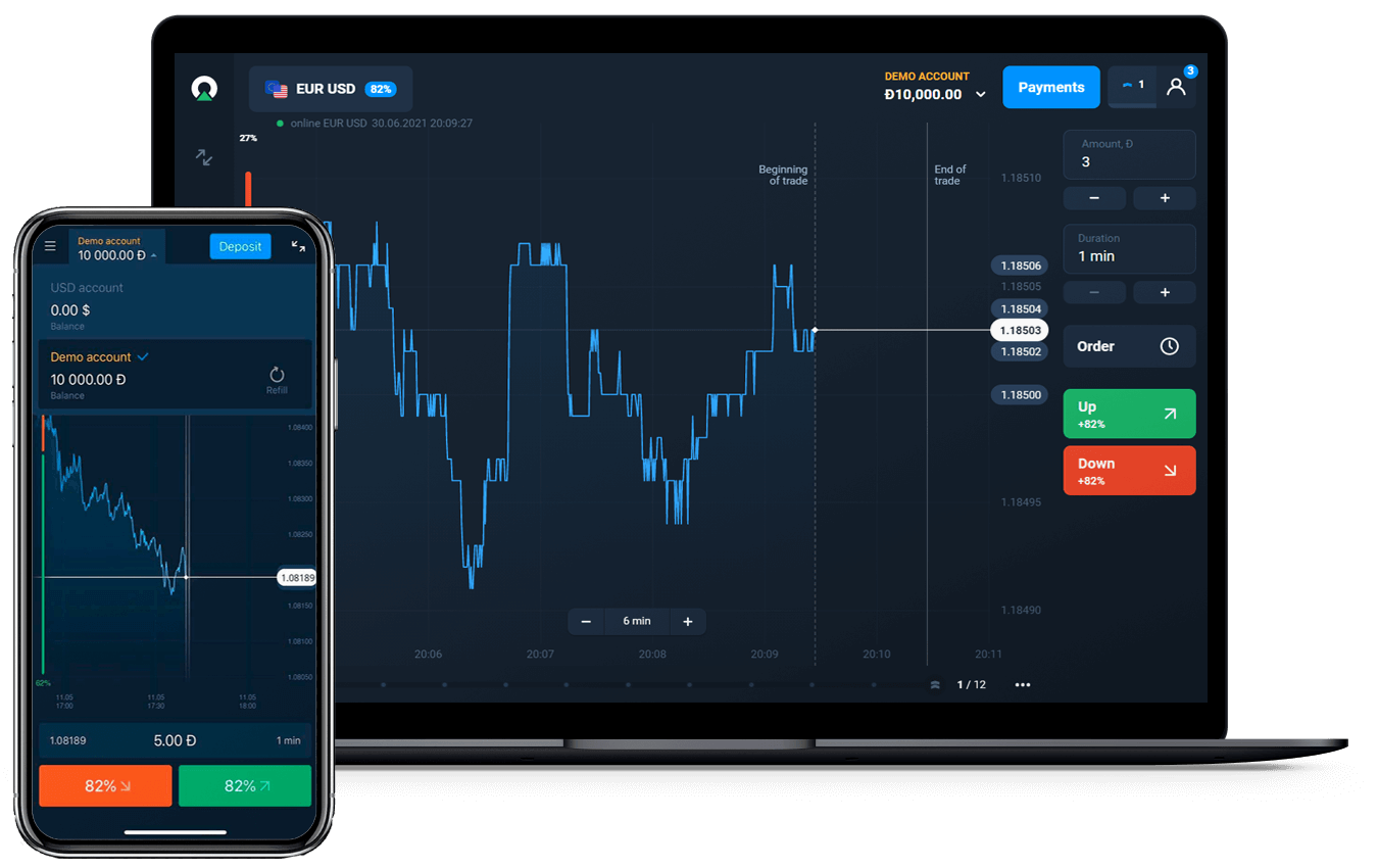 Olymp Trade different platforms